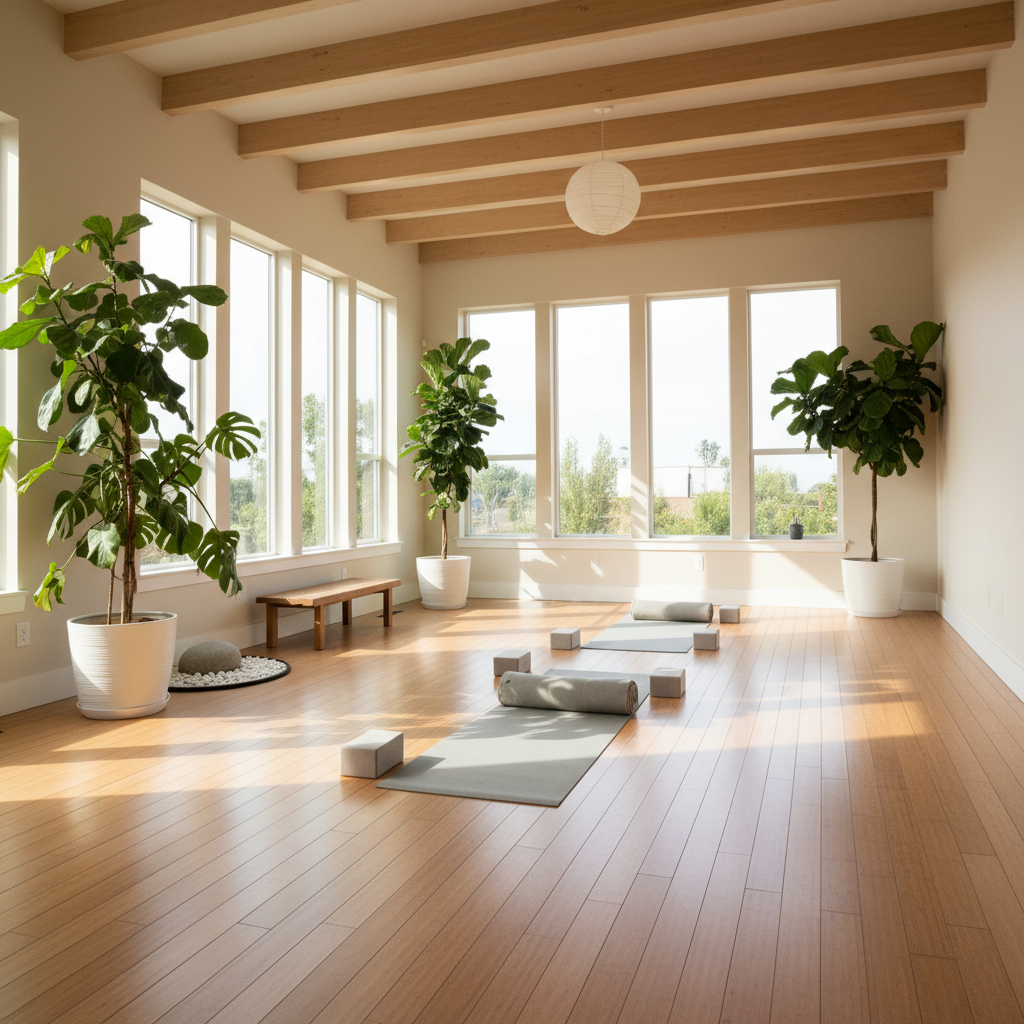 瑜伽教室空間